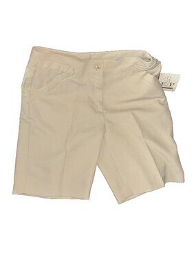 EP Pro Women’s Golf Shorts Beige Rope Size 4 NWT 3 Pockets
